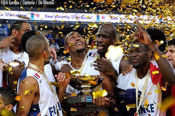 Francia es el vigente campeón del Eurobasket celebrado en 2013.