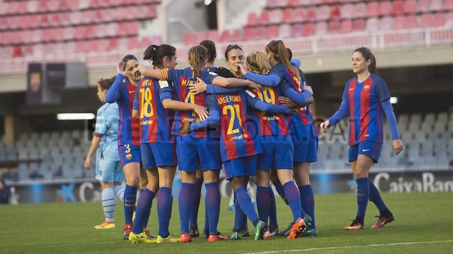 Barça Femenino 16-17 Celebración 650