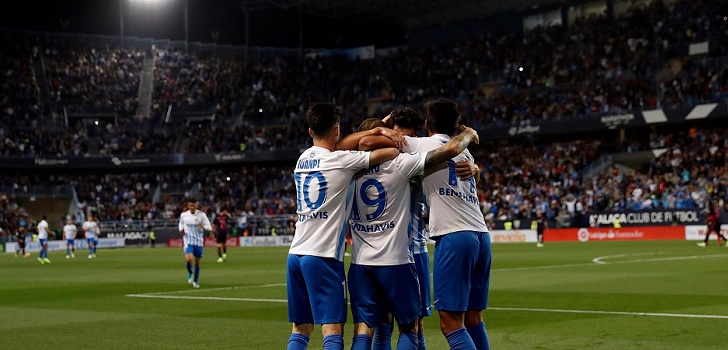 El Málaga CF vistiendo la camiseta de Nike hasta 2022 | Palco23