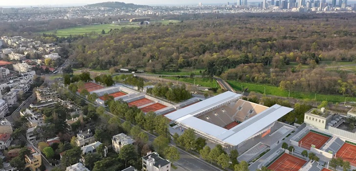 Arquitectura de precisión para el Roland Garros
