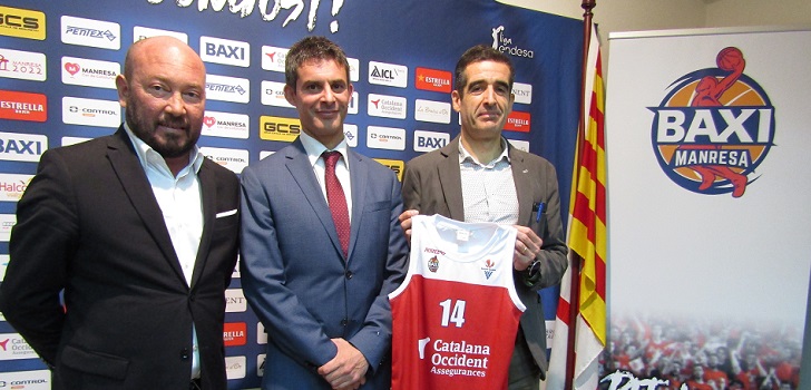 El Baxi Manresa renueva a Catalana Occidente como ‘sponsor’ por una temporada más