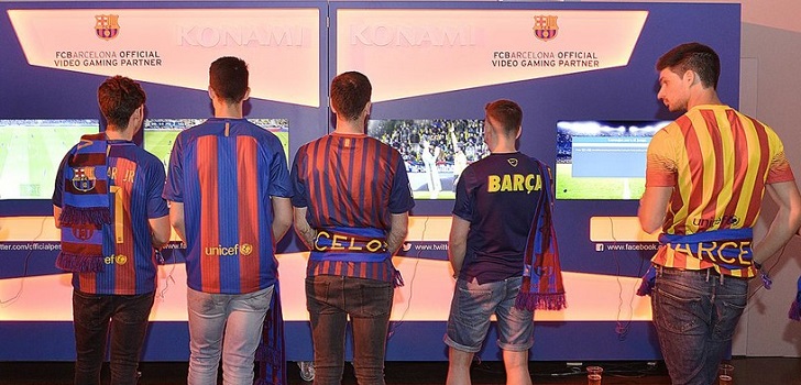 El Barça irrumpe en eSports con la liga de Piqué y Konami