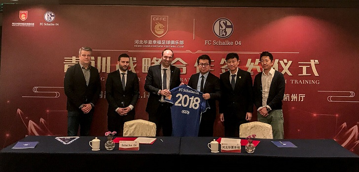 El Schalke 04 abre mercado en China de la mano del Hebei Fortune de la CSL