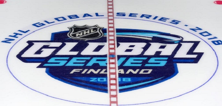 La liga estadounidense de hockey hielo jugará cuatro partidos de fase regular en República Checa y Finlandia, y dos de pretemporada en Alemania y Suiza. 