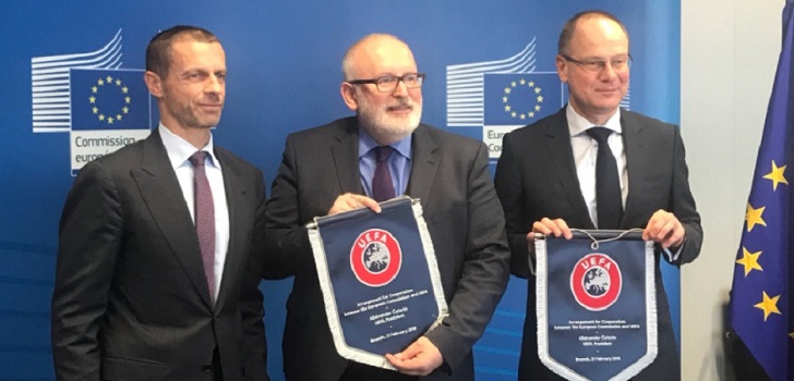 Uefa y Bruselas se unen para transformar la regulación del fútbol en Europa