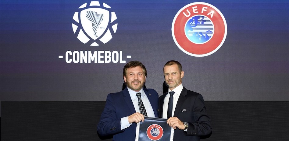 Uefa y Conmebol plantean organizar competiciones entre Europa y Sudamérica  | Palco23