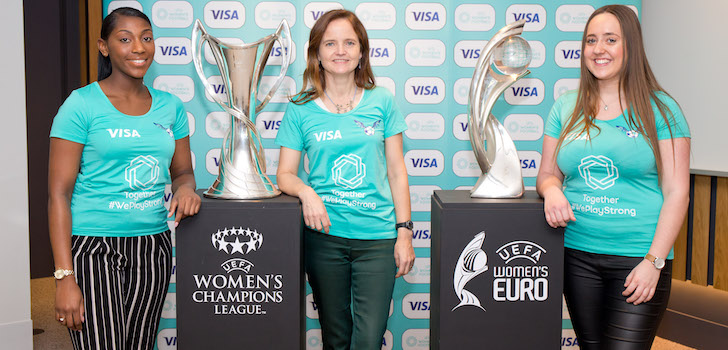 Visa se convierte en el primer patrocinador global del fútbol femenino