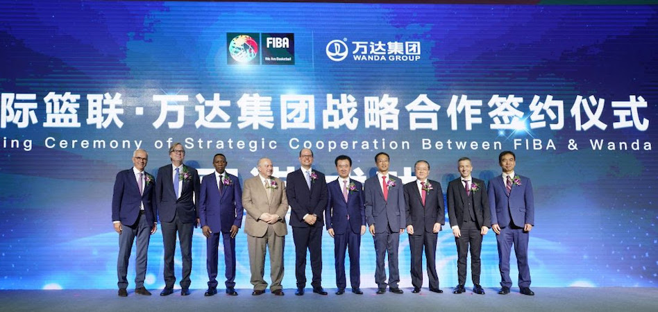 Wanda Group amplía hasta 2031 su alianza con Fiba para potenciar el básquet chino