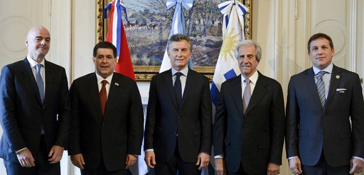 Argentina, Uruguay y Paraguay ponen la directa para albergar el Mundial de fútbol 2030
