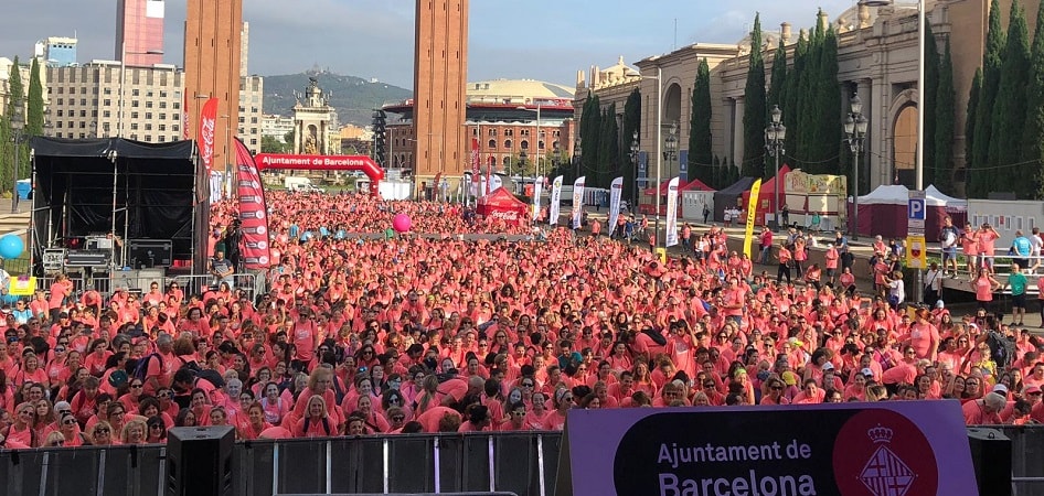 El ‘fitness’ catalán toma las calles durante las fiestas de La Mercè