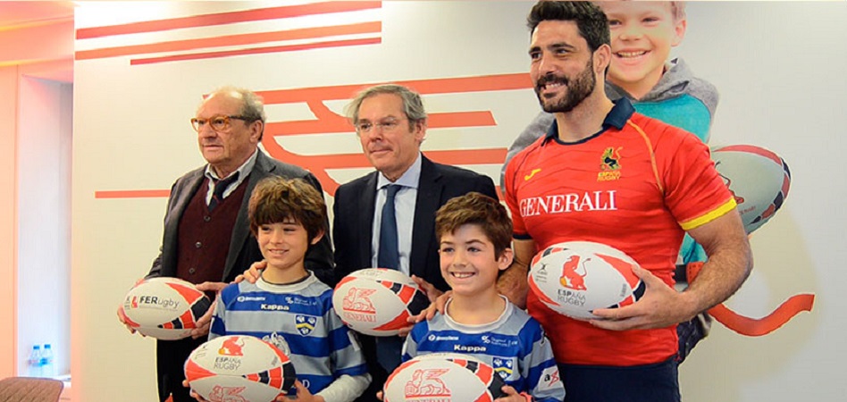 La Federación Española de Rugby lleva el rugby a las escuelas