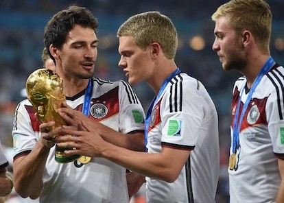 Adidas viste a Alemania, campeona del Mundo en 2014.