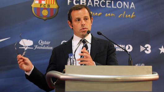 Sandro Rosell fue presidente del Barça entre junio de 2010 y enero de 2014. /FCB