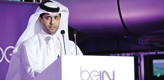 El presidente ejecutivo de beIN Media Group, Nasser Al-Khelaifi.