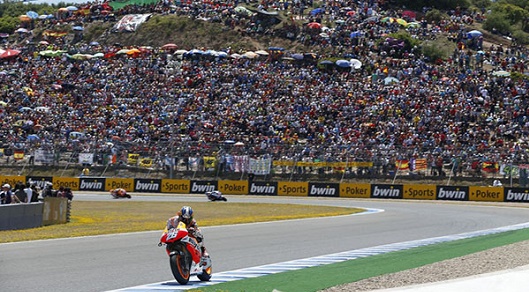 Jerez es el primer circuito europeo de la temporada de MotoGP.
