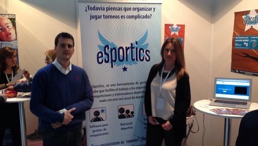 Quim Granados y Vanessa Palmer, fundadores de eSportics.