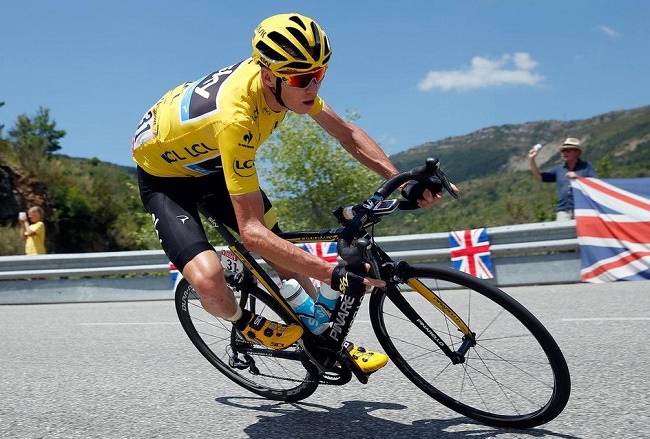 Chris Froome, campeón del Tour de Francia por segunda vez.