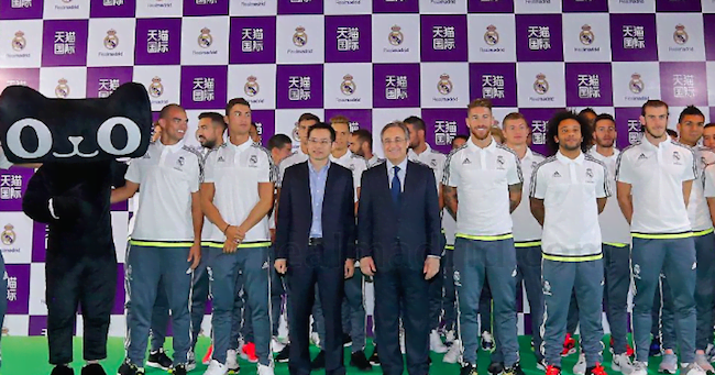 Real Madrid Alibaba jugadores 650