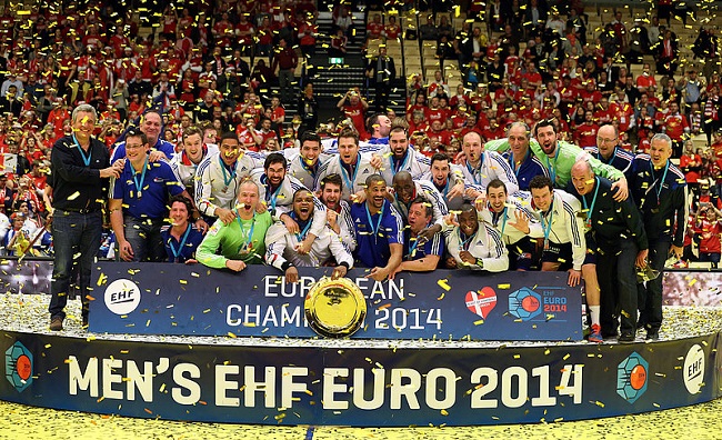 Francia es el vigente campeón de la EHF Euro, tras vencer 41-32 a Dinamarca en 2014.