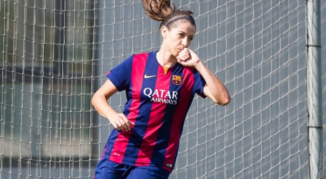Vicky Losada dejó el FC Barcelona para  jugar con el Arsenal Ladies. 