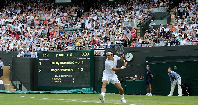 Wimbledon-Rolex-Federer