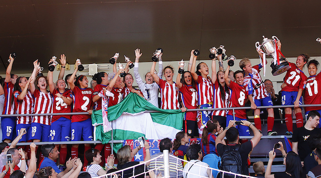 Copa de la Reina Atlético de Madrid 650