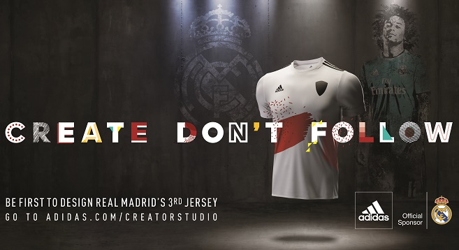 Adidas se alía los fans para diseñar la tercera camiseta Real Madrid en |