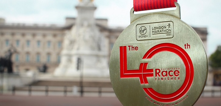 El maratón de Londres llega a meta por la mínima en un año sin carreras 