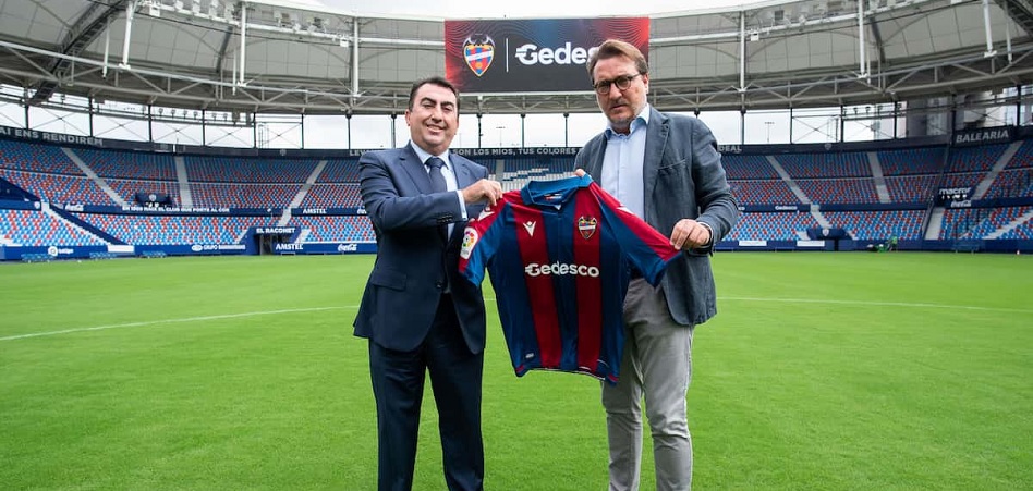 El Levante UD firma con Gedesco como ‘main sponsor’ para la 2021-2022