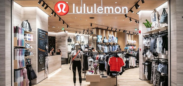 Lululemon se dispara un 64% en el segundo semestre respecto a 2019