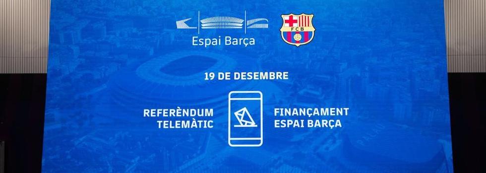 Luz verde al Espai Barça: el 88% de los socios aprueban el crédito de 1.500 millones