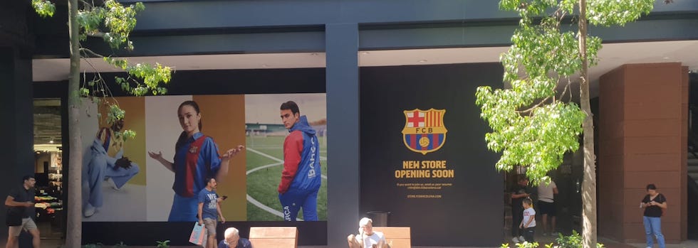 FC Barcelona ultima la apertura de su octava tienda en La Maquinista
