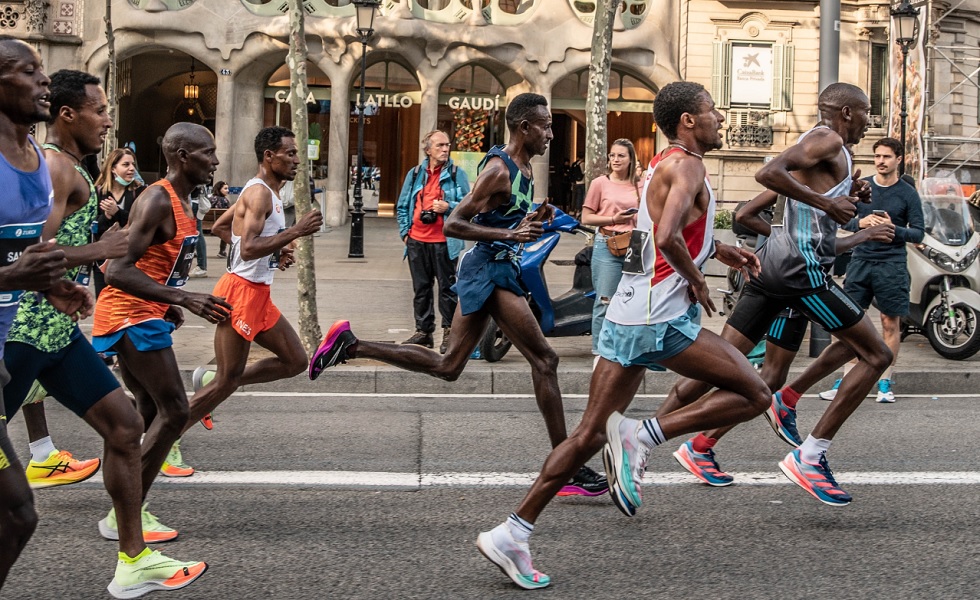 Fisioreact cuida de la Marató de Barcelona