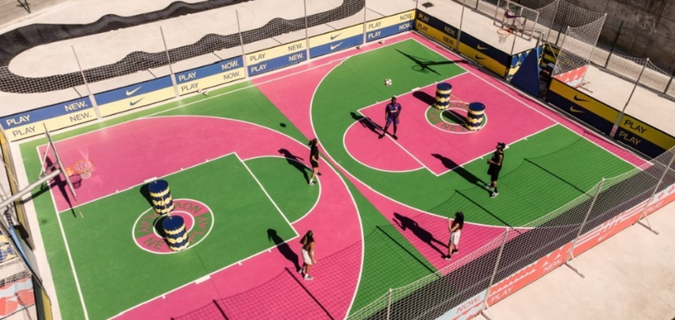 Asociación ligeramente empieza la acción Nike abre el espacio deportivo al aire libre Play Now BCN | Palco23