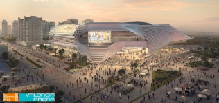 Zona VIP, más butacas e inversión de 220 millones: así será el nuevo pabellón del Valencia Basket