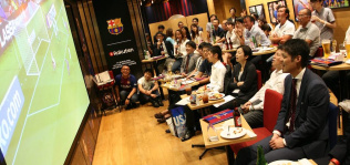 Rakuten abre un espacio temático del Barça en Tokio