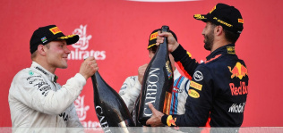 La Fórmula 1 mantiene motores encendidos con Champagne Carbon