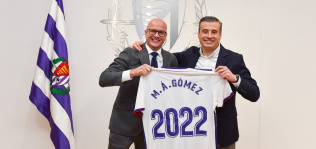 El Real Valladolid renueva a Miguel Ángel Gómez como director deportivo hasta 2022
