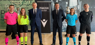 Macron releva a Adidas y vestirá a los árbitros de la Uefa hasta 2022