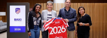 Atlético de Madrid renueva a Baxi como patrocinador del equipo femenino 