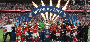 El Arsenal apunta alto: gana 50 millones tras crecer un 21% en 2016-2017