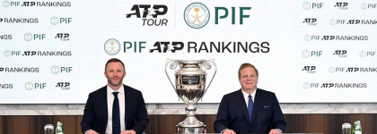 Arabía Saudí se convierte en el patrocinador oficial del ranking masculino de la ATP  