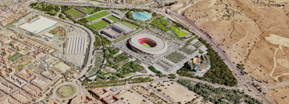 El proyecto de la ciudad deportiva del Atlético finaliza la fase de diseño y planificación