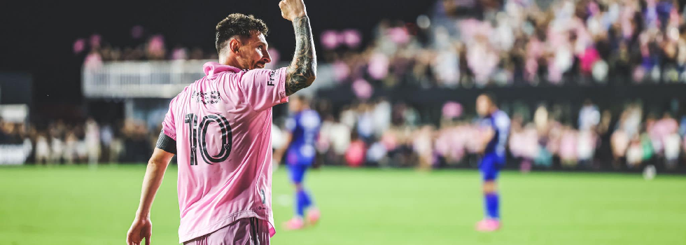 Apple regatea al son de Messi en la MLS